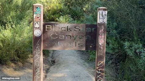 Black Star Canyon Hike Guide - HikingGuy.com