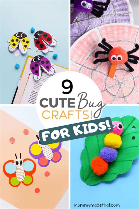 Cute Bug Crafts Your Kids Will Love to Make