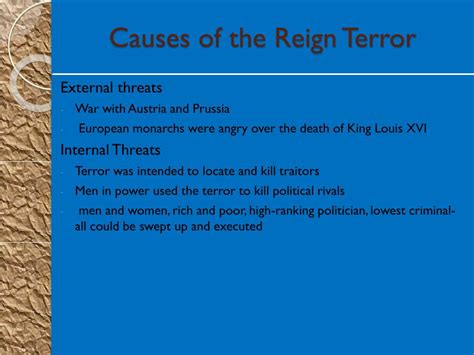 PPT - The Reign of Terror PowerPoint Presentation, free download - ID:2439454