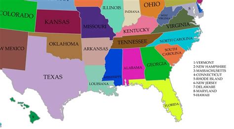 Regions of the United States: South Educational Resources K12 Learning, United States, United ...