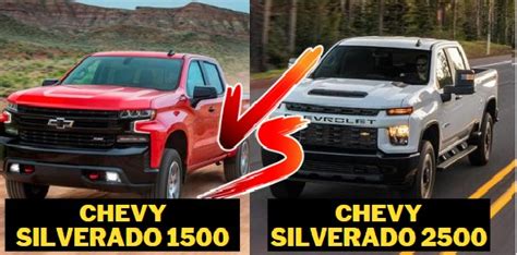 Chevy Silverado 1500 vs 2500: Best Comparison Ever! – Car Wrenching