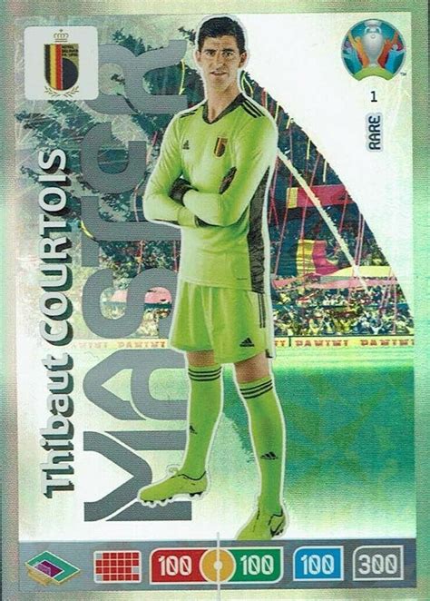 2020 Panini Adrenalyn XL UEFA Euro 2020 Preview #1 Thibaut Courtois | Trading Card Database