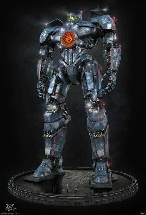 ArtStation - Pacific Rim Gipsy Danger