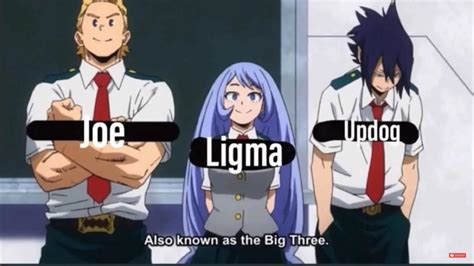 The big three : r/Animemes