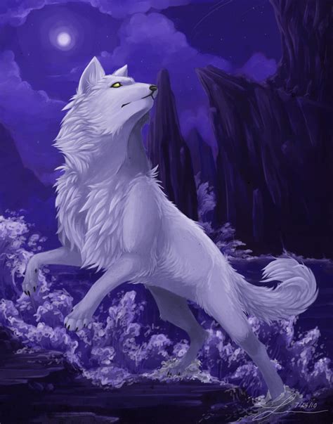 white wolf | สุนัขจิ้งจอก, การออกแบบตัวละคร, สัตว์แฟนตาซี