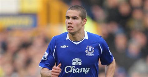 Everton's Jack Rodwell playing against Aston Villa in the FA Cup at ...