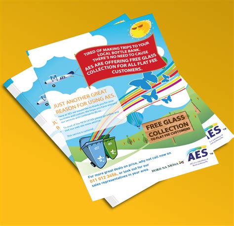 Leaflet Template A5