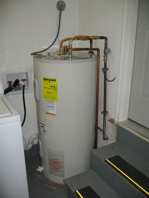 hot water tank installation (drain, insulation, plumber, gas) - House ...