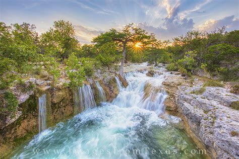 Texas Hill Country Waterfall 1 : Texas Hill Country : Images from Texas