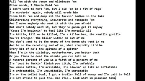 Godzilla By Eminem Lyrics