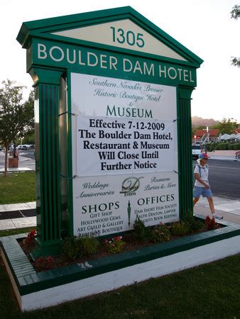 Boulder Dam Hotel forced to close doors | Business