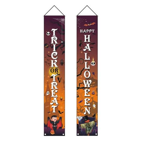 Halloween Decorations Outdoor ,Trick or Treat & It's October Witches Halloween Signs for Front ...