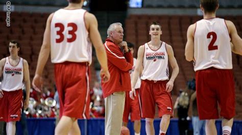 Tournament Interview: Wisconsin coach Bo Ryan on Frank Kaminsky and ...