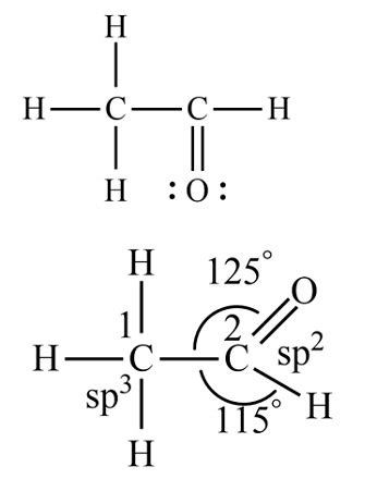 Construct the Lewis formula and a three-dimensional structure for the provided poly-centered ...