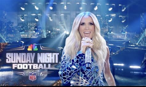 DAILY DIRT: Carrie Underwood's singing of the Sunday Night Football ...