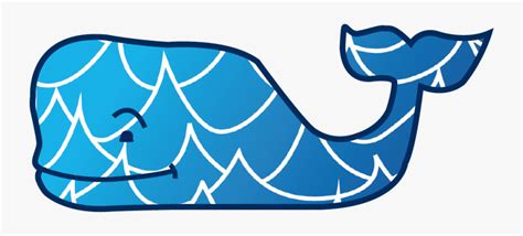 Blue Vineyard Vines Whale Sticker , Free Transparent Clipart - ClipartKey