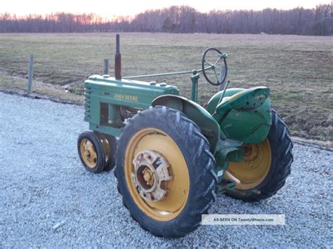 John Deere H Tractor - With