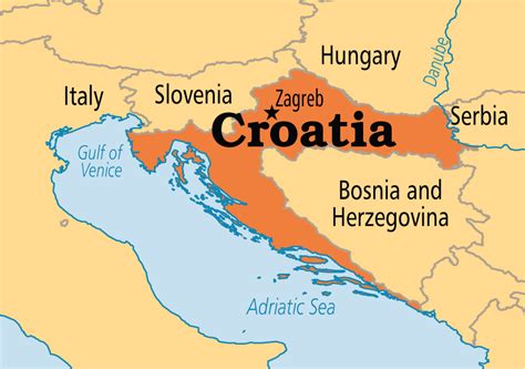 Where Is Croatia On The World Map