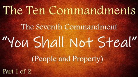 7th Commandment Catholic