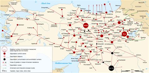 The Armenian Genocide (1915) - Vivid Maps