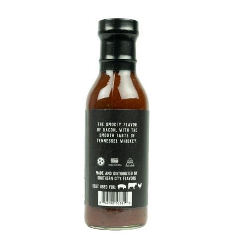 Southern City Flavors Bacon and Whiskey BBQ Sauce Made In Small Batches ...