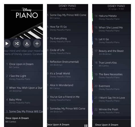 Disney Music Releases Playlist of Peaceful Piano Versions of Classic Disney Songs Across ...