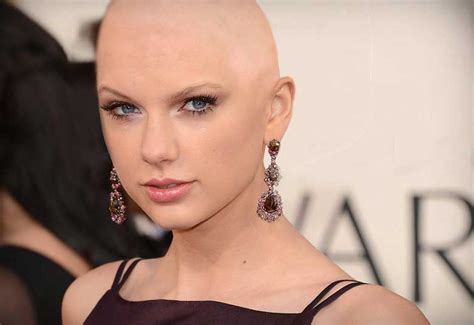 What If All Female Celebrities Were Bald (35 PHOTOS) | WorldWideInterweb