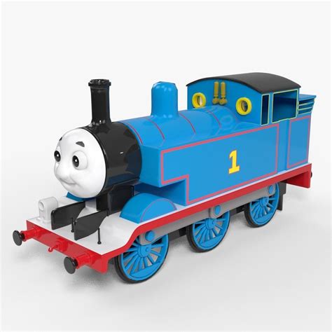 3D model Thomas the Train VR / AR / low-poly | CGTrader