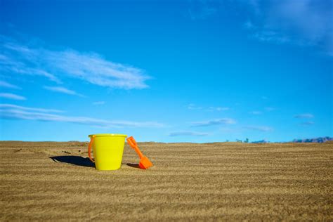 Sand Bucket And Shovel Free Stock Photo - Public Domain Pictures