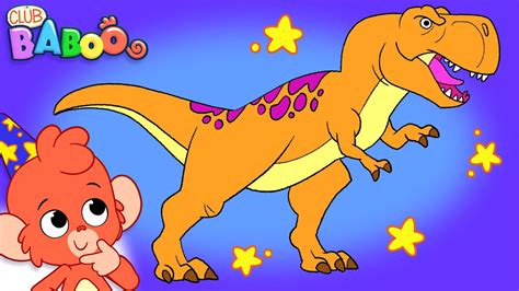 T rex dino cartoon