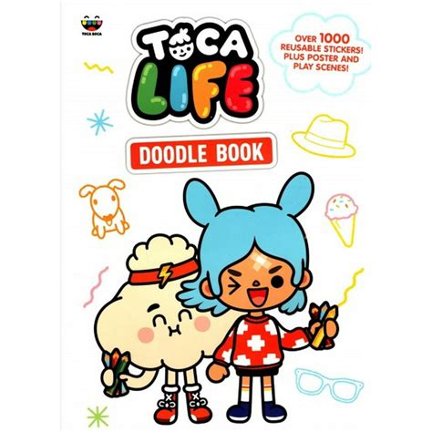 Toca Boca: Toca Life Doodle Book (Toca Boca) (Paperback) - Walmart.com ...