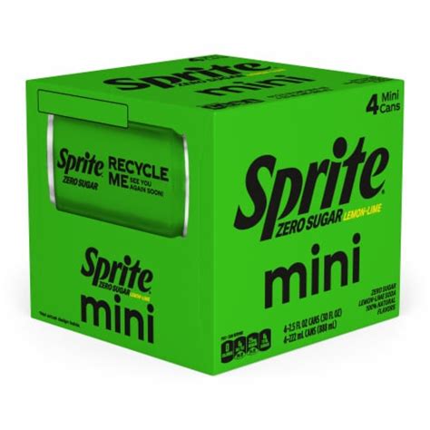 Sprite® Zero Sugar, 4 ct / 7.5 oz - King Soopers