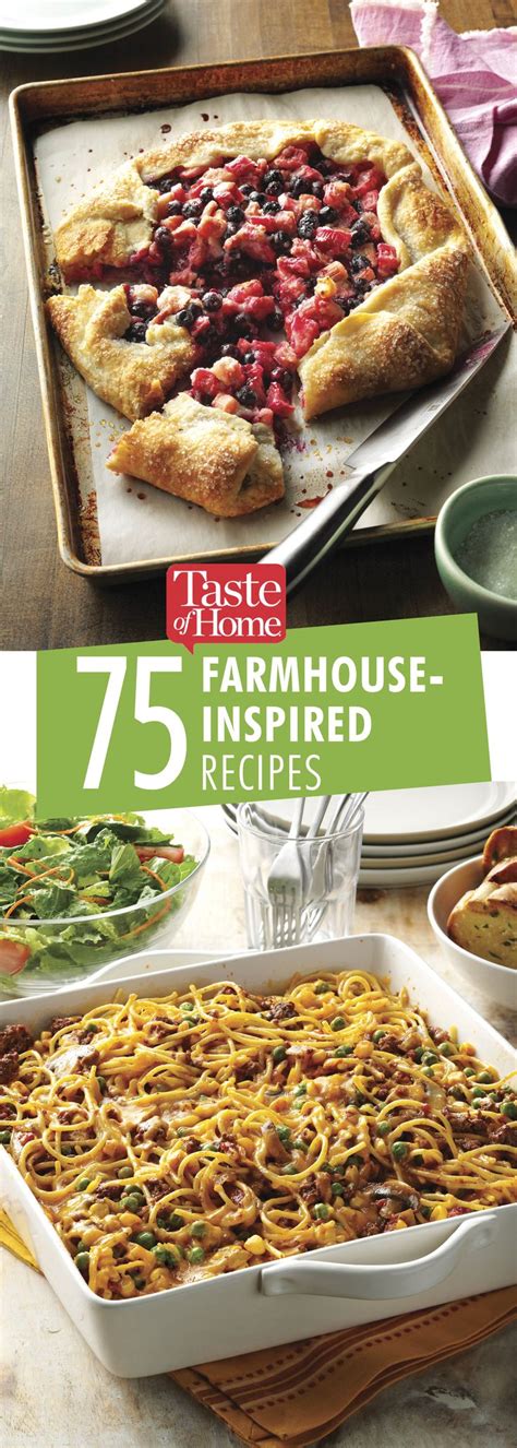 75 Farmhouse-Inspired Recipes | Farm fresh recipes, Recipes, Southern cooking recipes