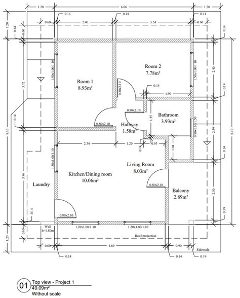 Project 1: Floor plan. Project 1: Floor plan. | Download Scientific Diagram