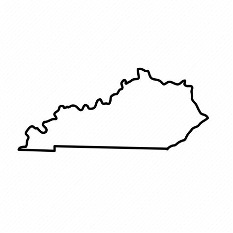 Kentucky Outline SVG