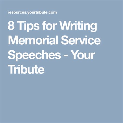 Writing A Memorial Day Speech