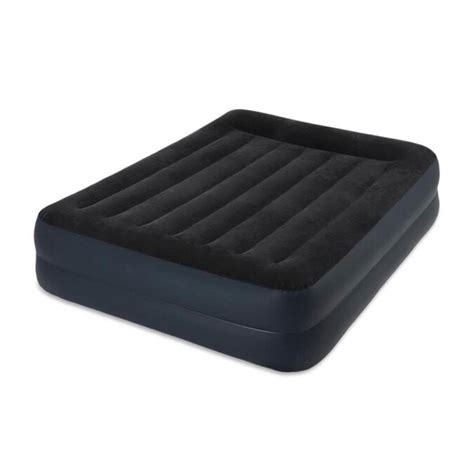 Intex Intex Pillow Rest Air Mattress Bed with Built In Pump, Queen and ...