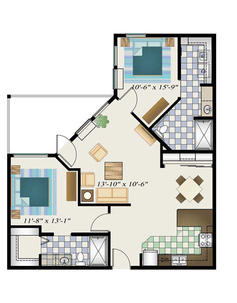 Senior Living Home Plans | plougonver.com