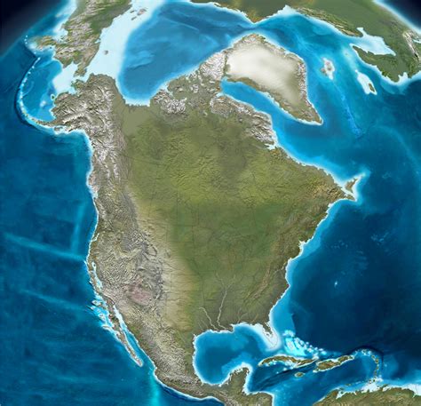 Pliocene Epoch 1.8 - 5.3 million years ago This map shows how North ...