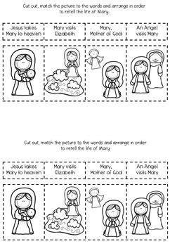 Mary Mother of Jesus: Bible Activities & Posters & Art and more | TPT