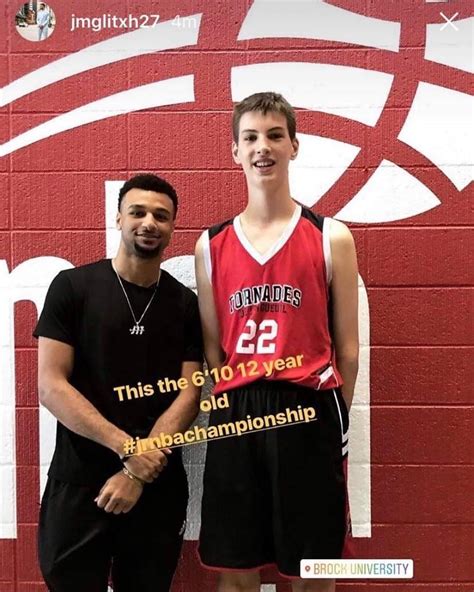 World's tallest teen Olivier Rioux towers over NBA champion in insane ...