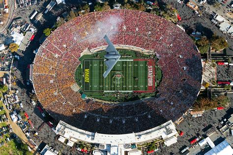 The 102nd Rose Bowl Game: Stanford vs Iowa | West Coast Aerial Photography, Inc