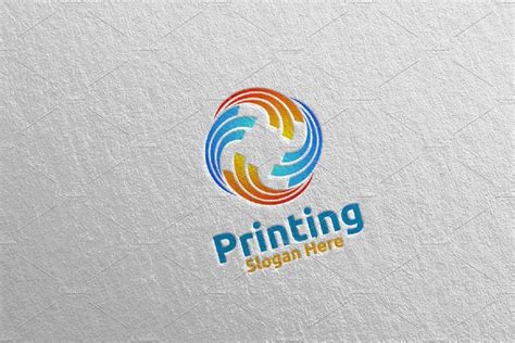 Digital Printing Company Logo 6 | Printing company logo, Company logo ...