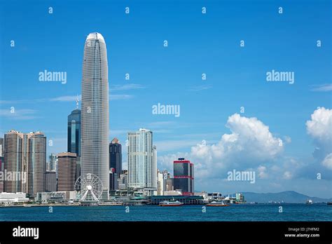 Hong Kong Skyline Stock Photo - Alamy