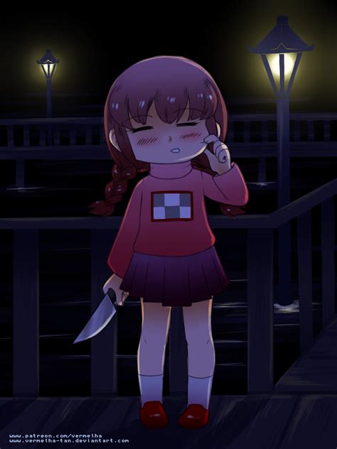 Yume Nikki - Madotsuki in the Docks by Vermelha-tan on DeviantArt