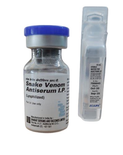 Buy Snake Venom Antiserum Injection | kauveryMeds.com