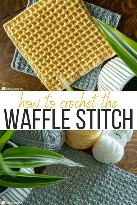 Waffle Stitch Tutorial: Video and Written Instructions