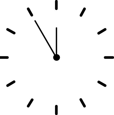 Clock clip art (110808) Free SVG Download / 4 Vector