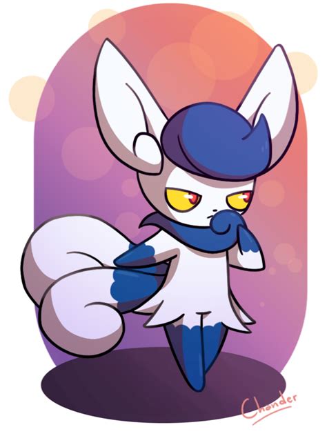 Meowstic - Fan Art by Chander-Fox on DeviantArt