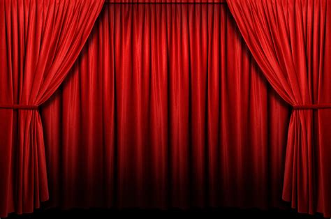 red curtains clipart - Clipground